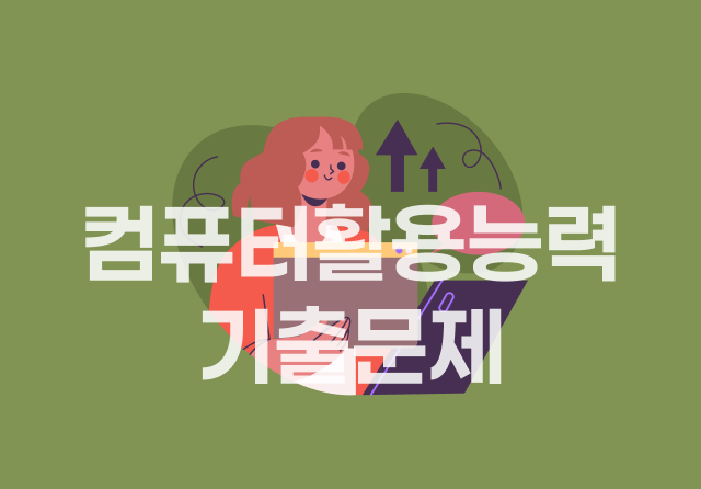 컴퓨터활용능력시험 1급 필기 기출문제 (2024개정 대비)-01이미지
